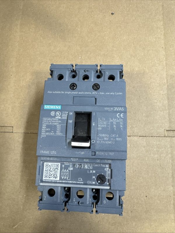 Автоматический выключатель Siemens 3VA5140-4EC31-0AA0
