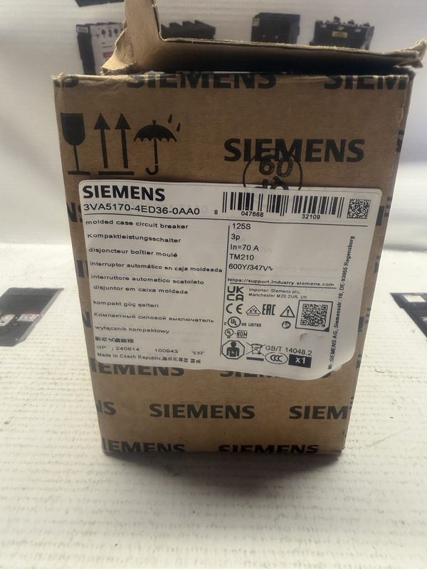 Автоматический выключатель Siemens 3VA5170-4ED36-0AA0