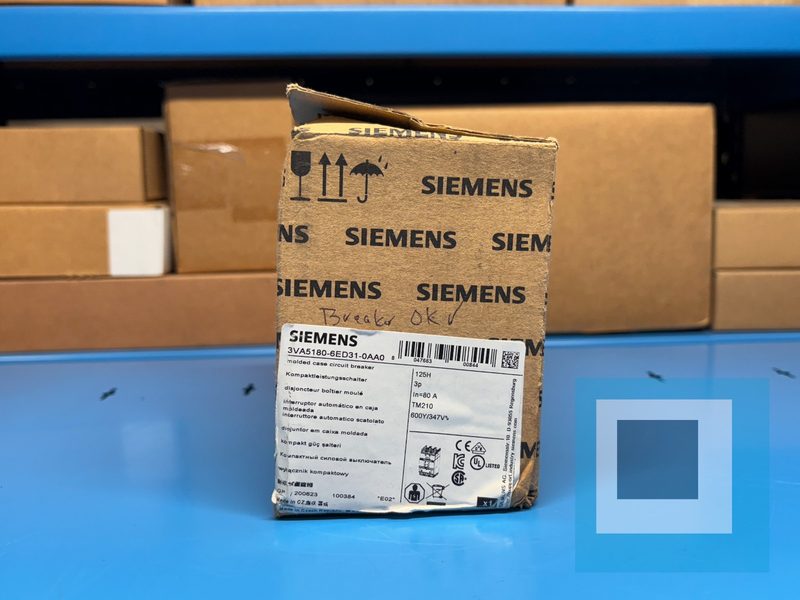 Автоматический выключатель Siemens 3VA5180-6ED31-0AA0