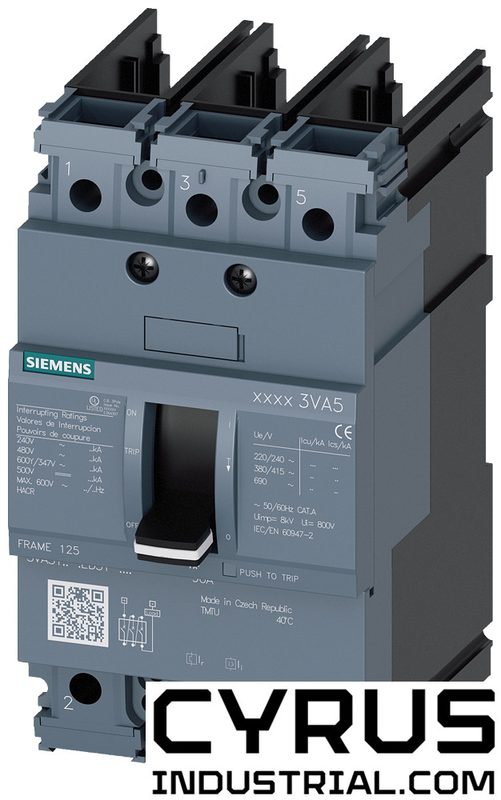Автоматический выключатель Siemens 3VA5190-4ED31-0AA0