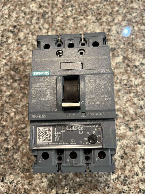 Автоматический выключатель Siemens 3VA5195-6EC31-0AA0