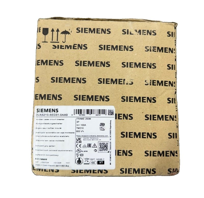 Автоматический выключатель Siemens 3VA5210-5ED31-0AA0