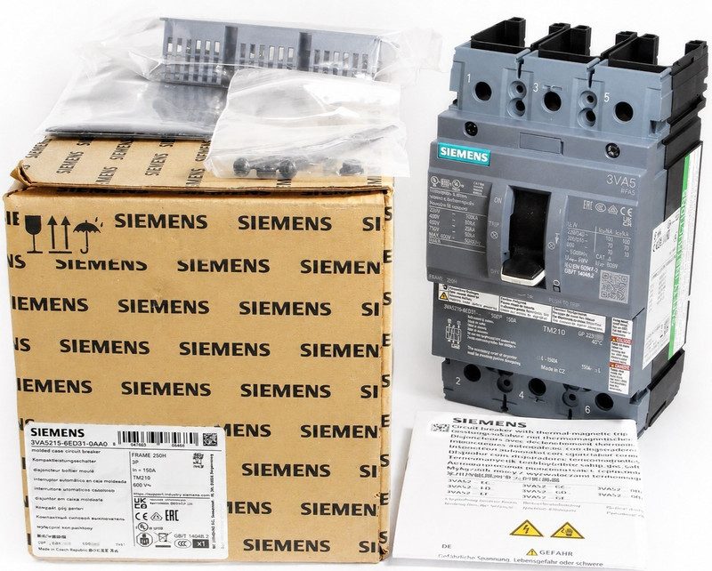 Автоматический выключатель Siemens 3VA5215-6ED31-0AA0