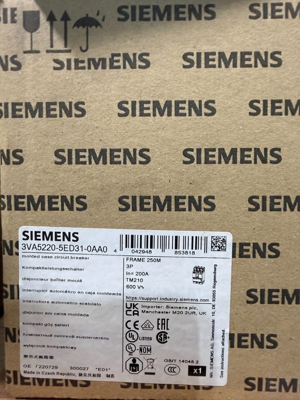 Автоматический выключатель Siemens 3VA5220-5ED31-0AA0