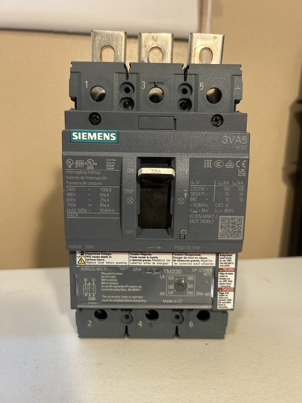 Автоматический выключатель Siemens 3VA5222-6EC31-0AA0