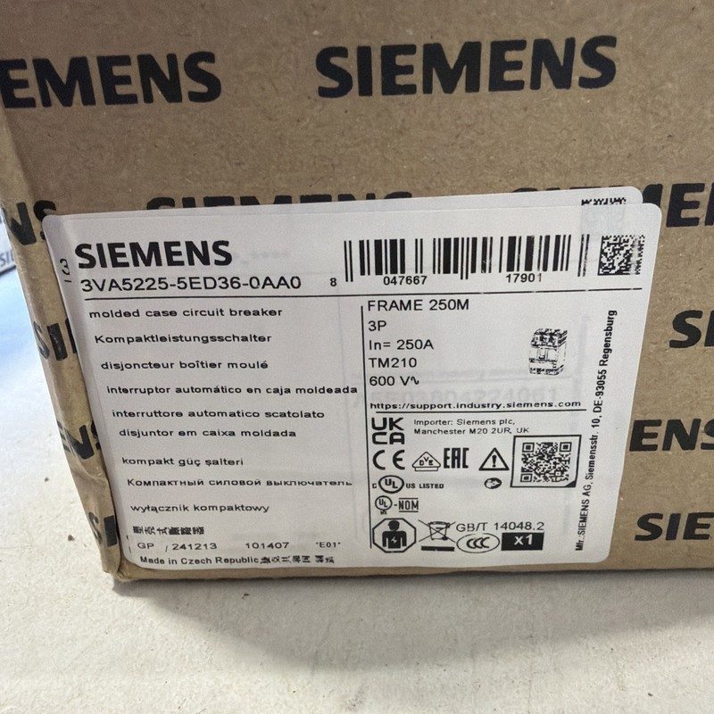 Автоматический выключатель Siemens 3VA5225-5ED36