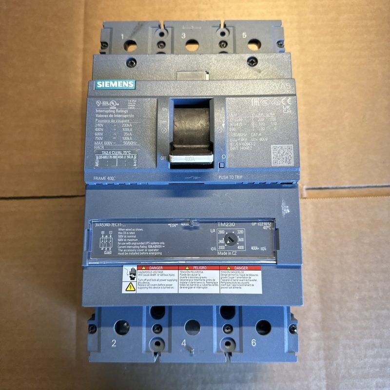 Автоматический выключатель Siemens 3VA5340-7EC31-0AA0