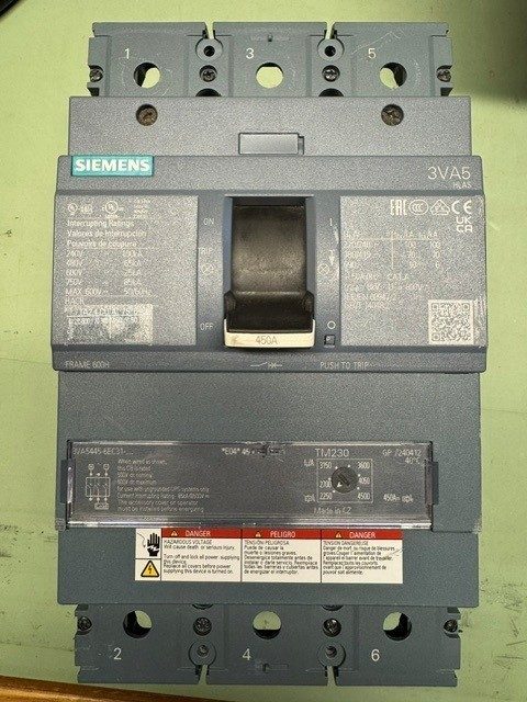 Автоматический выключатель Siemens 3VA5445-6EC31-0AA0