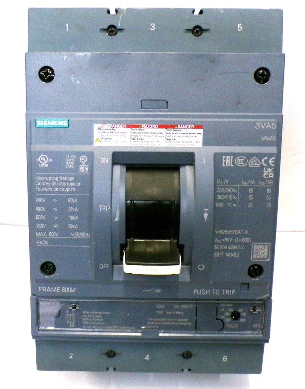 Автоматический выключатель Siemens 3VA5560-5EC32-0AA0