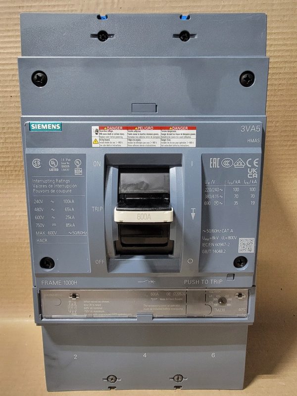 Автоматический выключатель Siemens 3VA5560-6EC32-0AA0