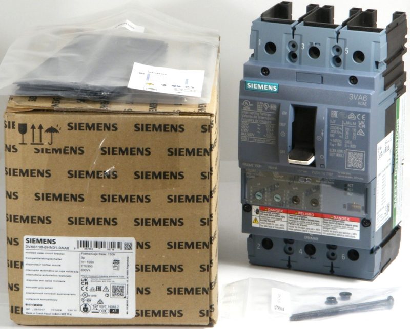 Автоматический выключатель Siemens 3VA6110-6HN31-0AA0