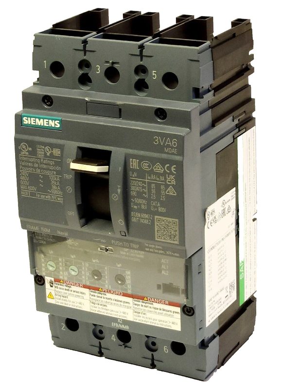 Автоматический выключатель Siemens 3VA6110