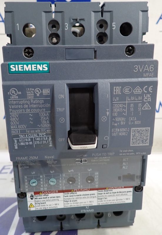 Автоматический выключатель Siemens 3VA6210-5HN31-0AA0