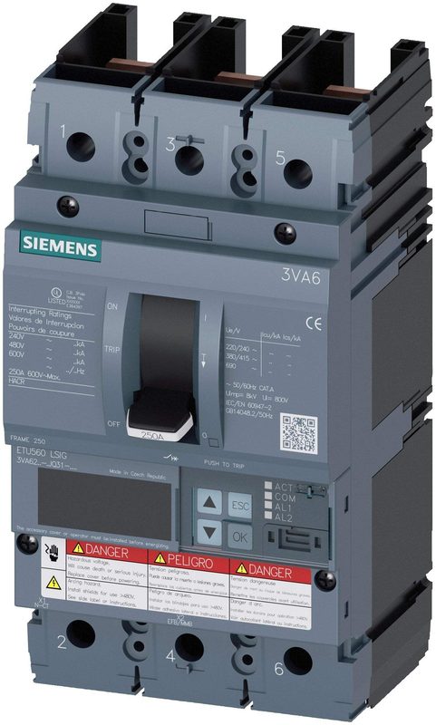 Автоматический выключатель Siemens 3VA62106JQ310AA0