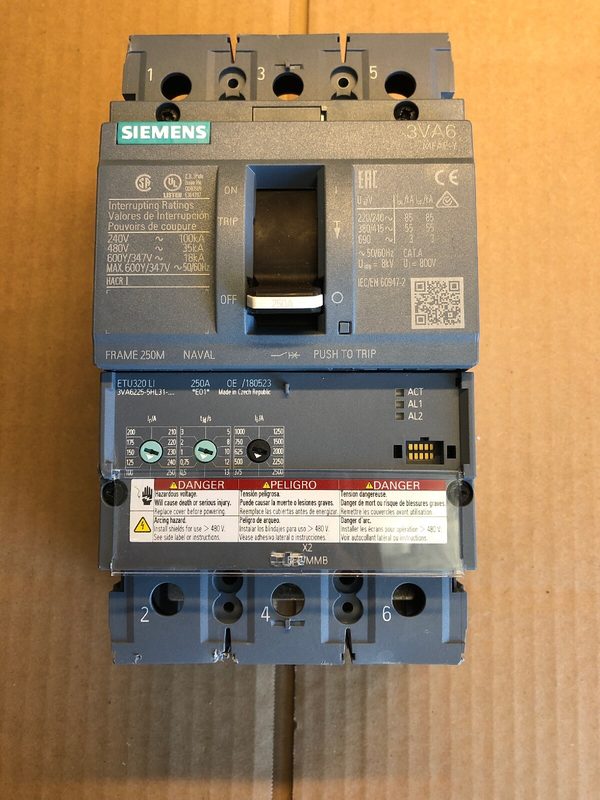 Автоматический выключатель Siemens 3VA6225-5HL31-0AA0