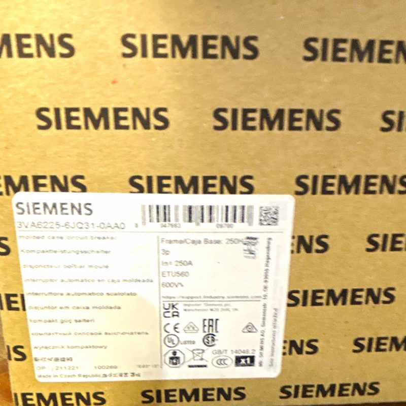 Автоматический выключатель Siemens 3VA6225-6JQ31-0AA0