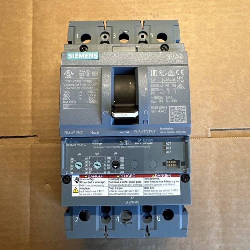 Автоматический выключатель Siemens 3VA6225-7HL31-0AA0