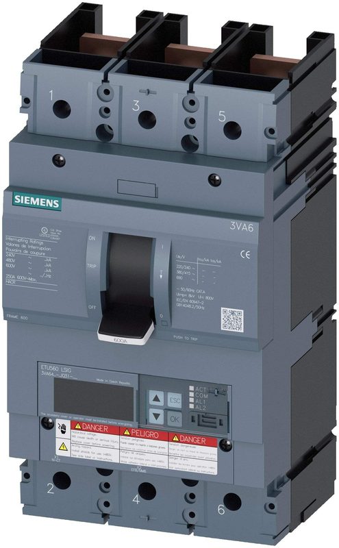 Автоматический выключатель Siemens 3VA64608JQ310AA0