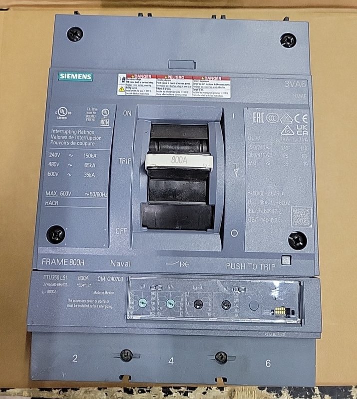 Автоматический выключатель Siemens 3VA6580-6HL32-0AA0