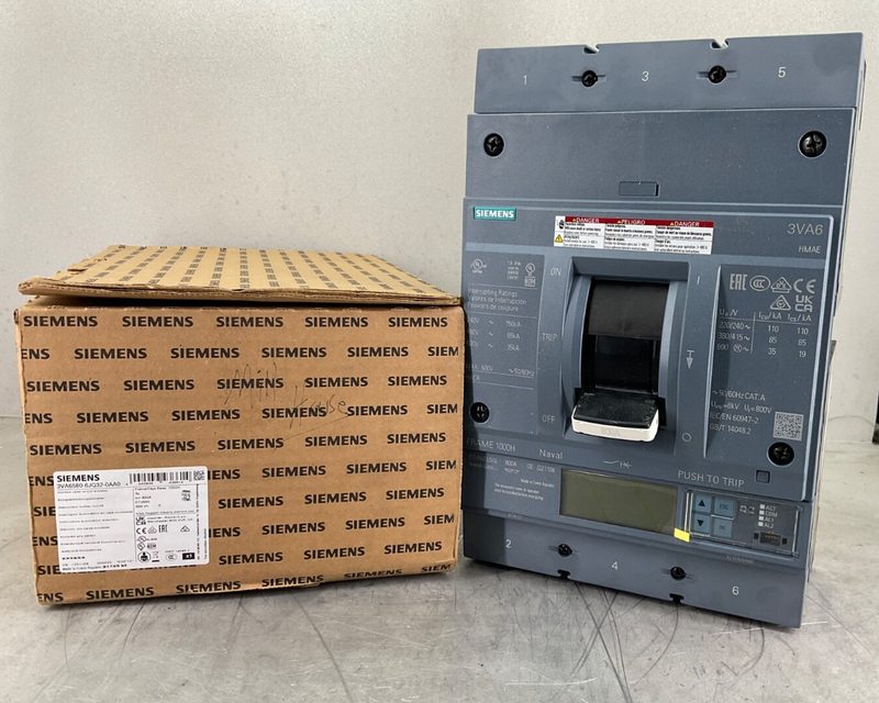 Автоматический выключатель Siemens 3VA6580-6JQ32-0AA0