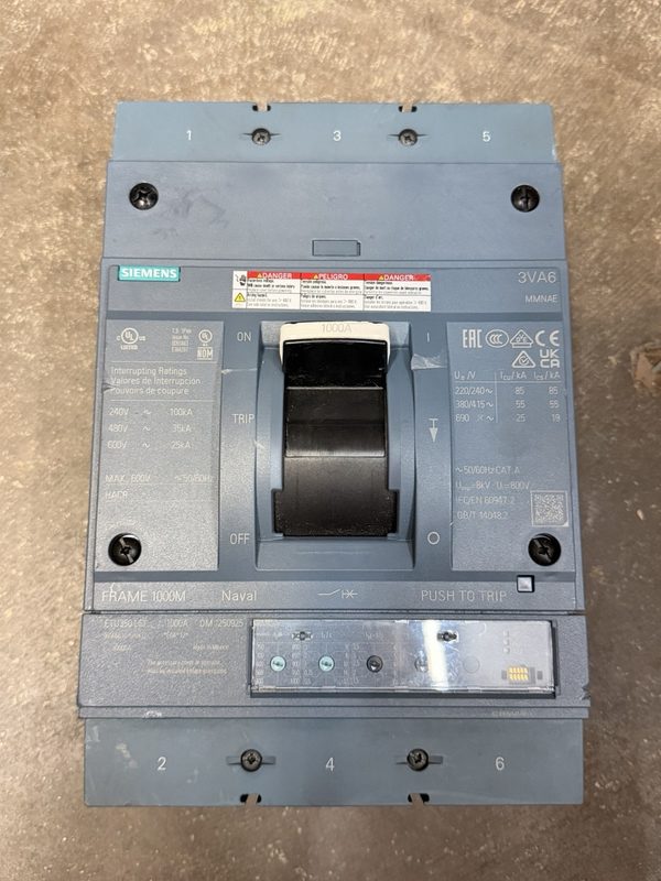 Автоматический выключатель Siemens 3VA6610-5HN32-0AA0