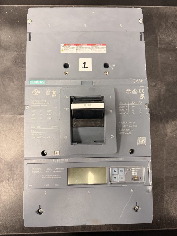 Автоматический выключатель Siemens 3VA6780-6KQ31-2AA0
