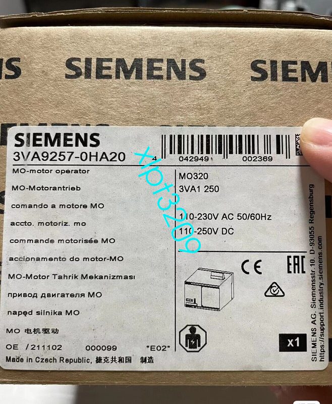 Автоматический выключатель Siemens 3VA9257-0HA20