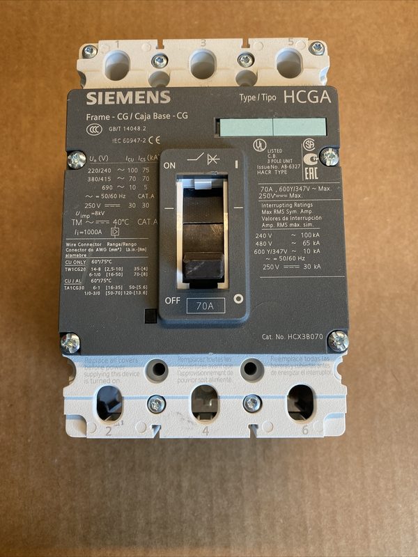Автоматический выключатель Siemens 3VL1107-2KM30-0AA0