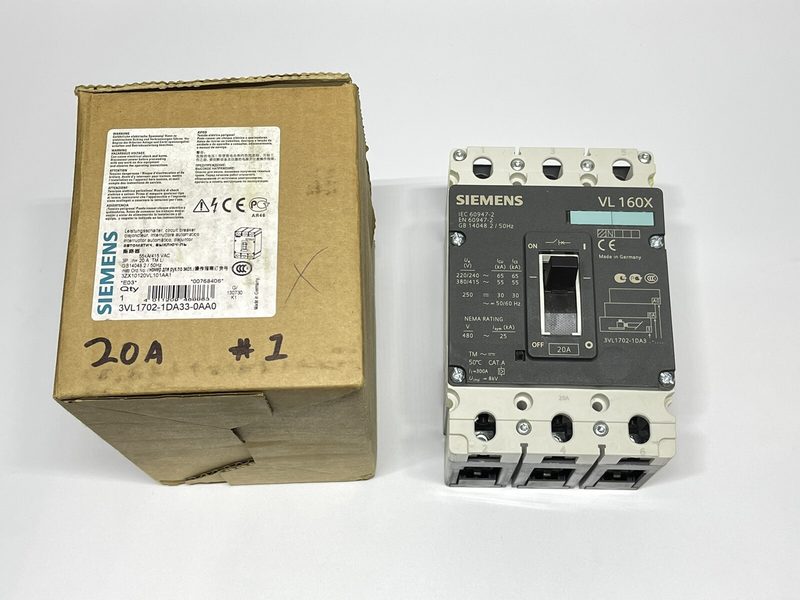 Автоматический выключатель Siemens 3VL1702-1DA33-0AA0