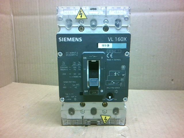 Автоматический выключатель Siemens 3VL1702-2DD33-0AA0