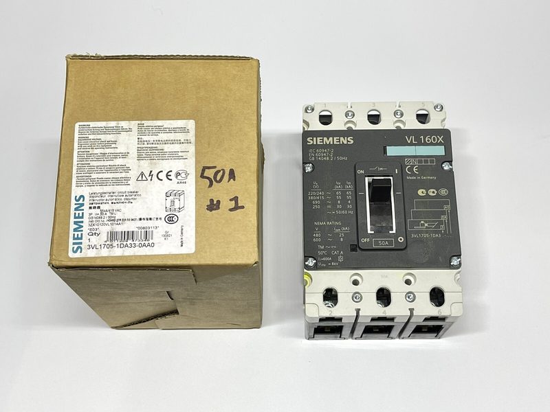 Автоматический выключатель Siemens 3VL1705-1DA33-0AA0
