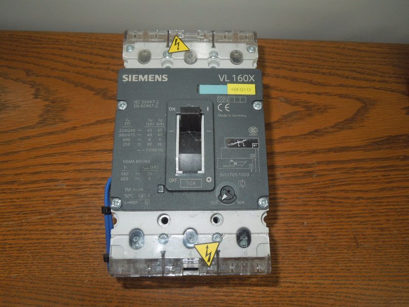 Автоматический выключатель Siemens 3VL1705-1DD33-0AA0