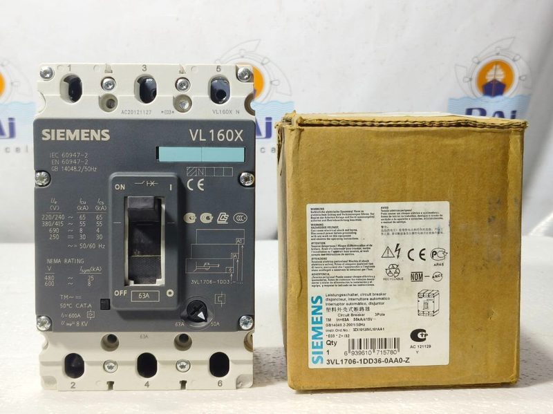 Автоматический выключатель Siemens 3VL1706-1DD36-0AA0