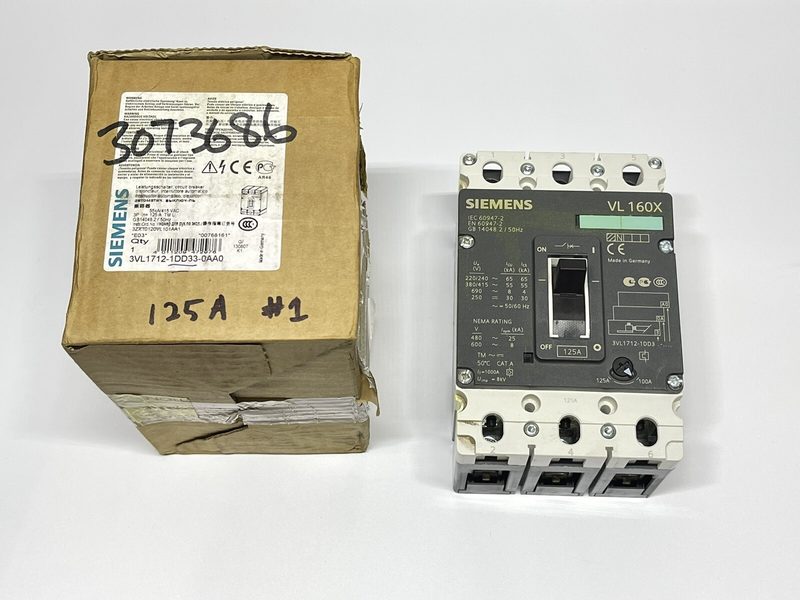 Автоматический выключатель Siemens 3VL1712-1DD33-0AA0