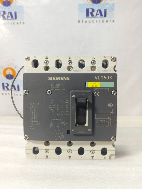 Автоматический выключатель Siemens 3VL1725-1EA46-0AA0