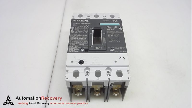 Автоматический выключатель Siemens 3VL2506-2KN30-0AA0