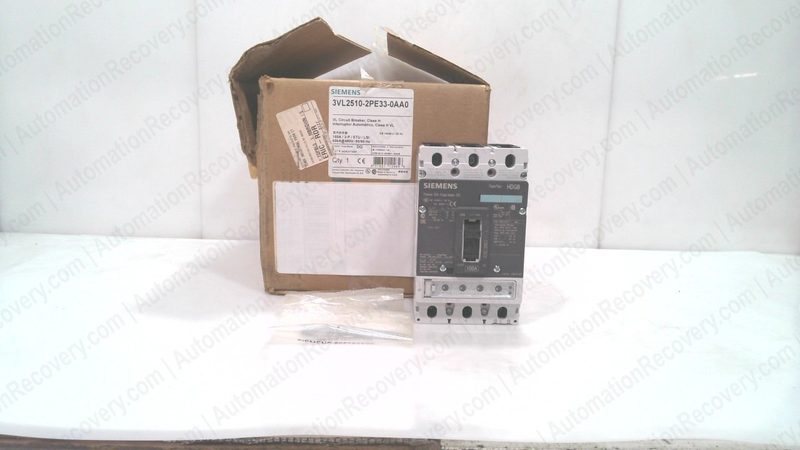 Автоматический выключатель Siemens 3VL2510-2PE33-0AA0