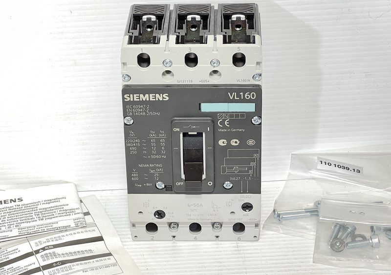 Автоматический выключатель Siemens 3VL2705-1DC36-0AA0