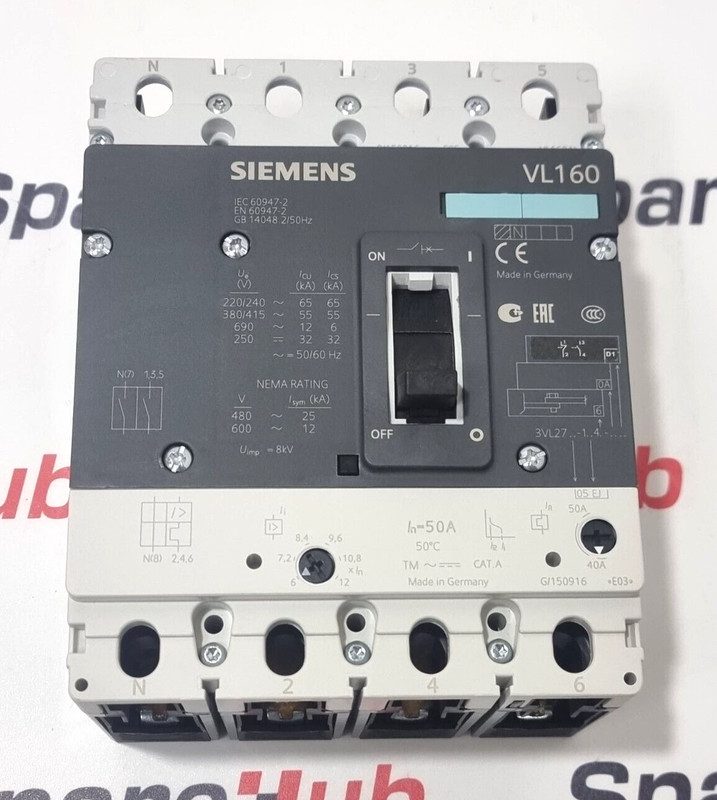 Автоматический выключатель Siemens 3VL2705-1EJ46-0AD1