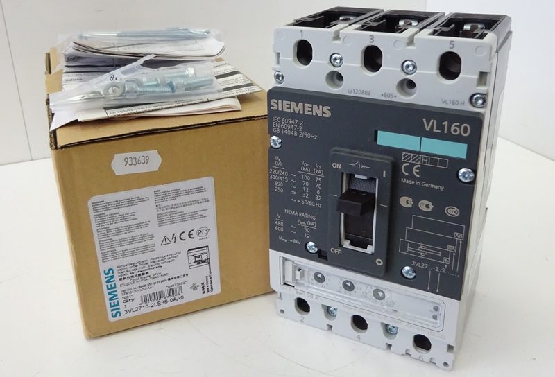 Автоматический выключатель Siemens 3VL2710-2LE36-0AA0