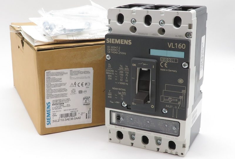 Автоматический выключатель Siemens 3VL2710-3AE36-0AA0
