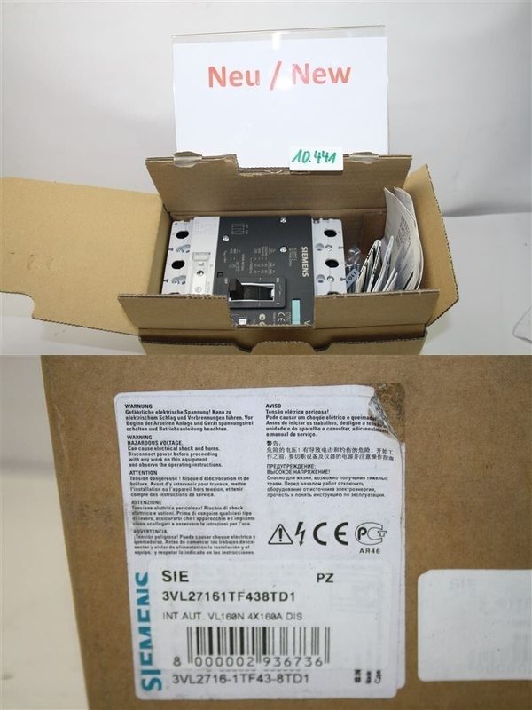 Автоматический выключатель Siemens 3VL2716-1TF43-8TD1