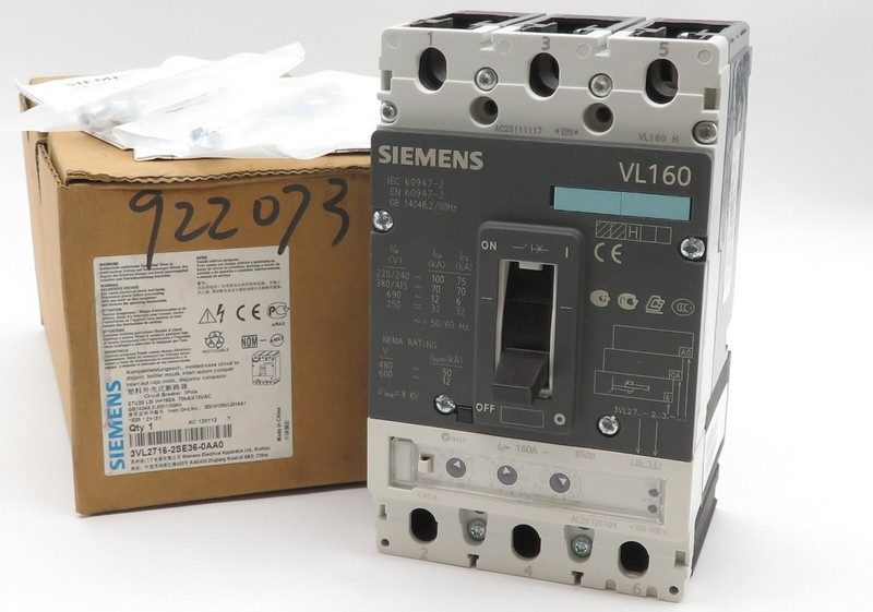 Автоматический выключатель Siemens 3VL2716-2SE36-0AA0
