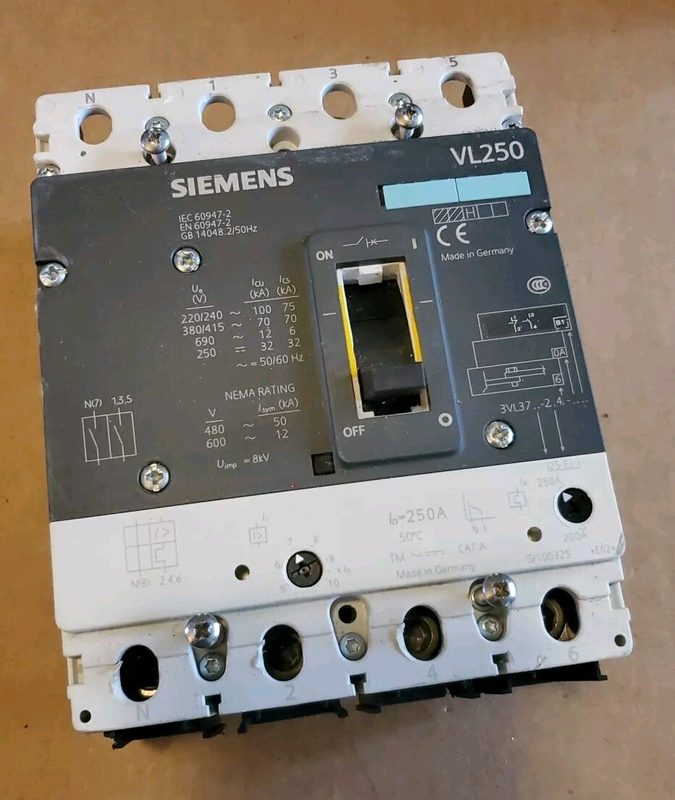 Автоматический выключатель Siemens 3VL3725-2AA46-0AA0