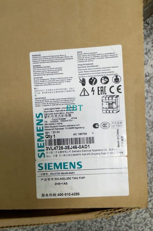 Автоматический выключатель Siemens 3VL4725-3EJ46-0AD1