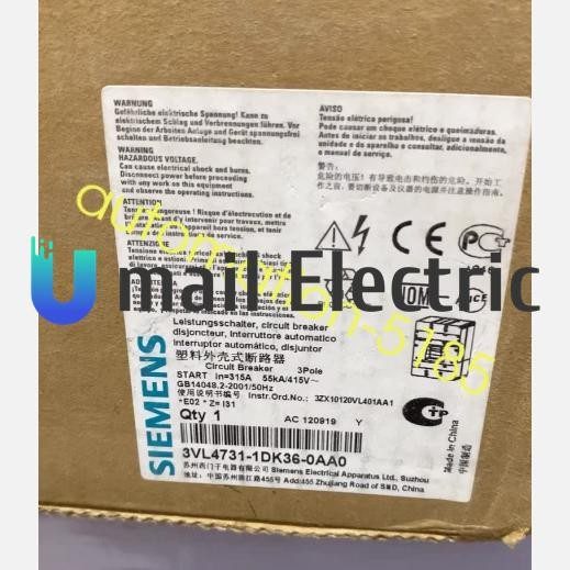 Автоматический выключатель Siemens 3VL4731-1DK36-0AA0