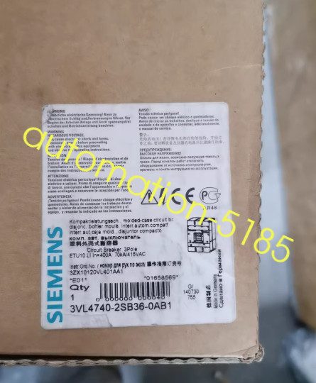 Автоматический выключатель Siemens 3VL4740-2SB36-0AB1