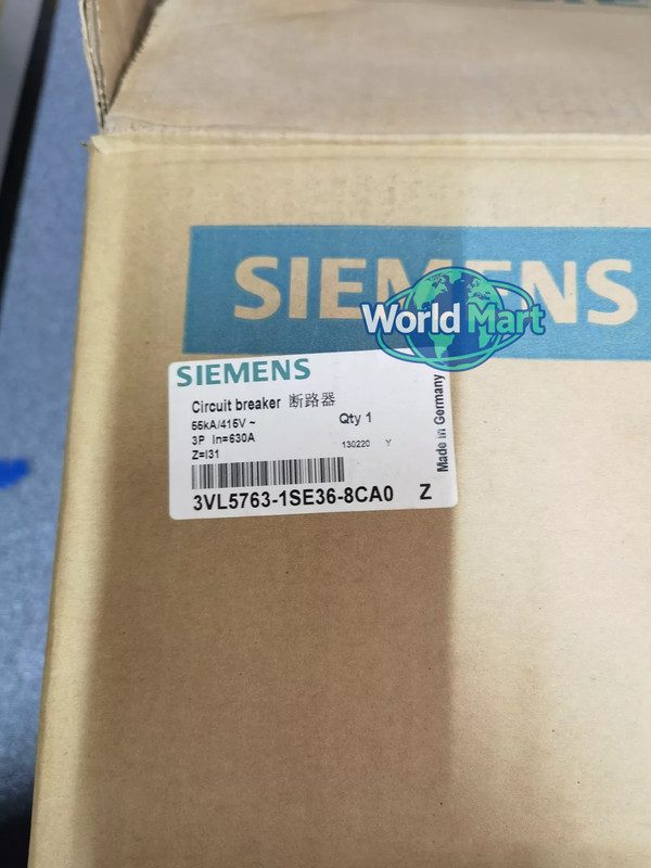 Автоматический выключатель Siemens 3VL5763-1SE36-8CA0