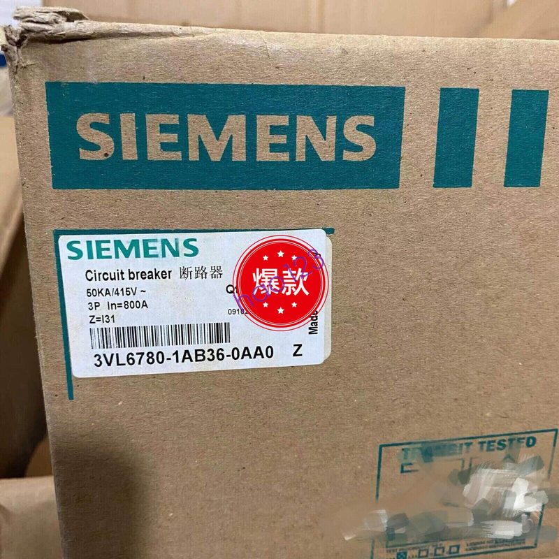 Автоматический выключатель Siemens 3VL6780-1AB36-0AA0