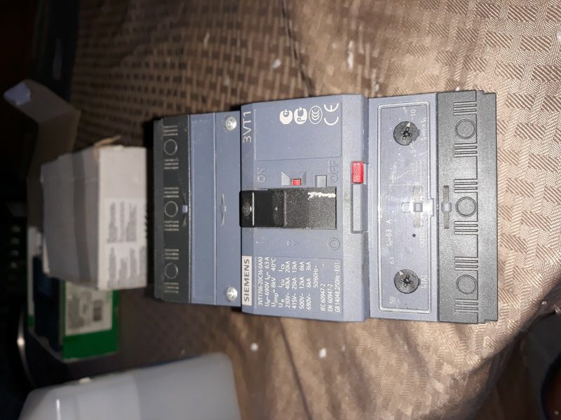 Автоматический выключатель Siemens 3VT1706-2DC36-0AA0